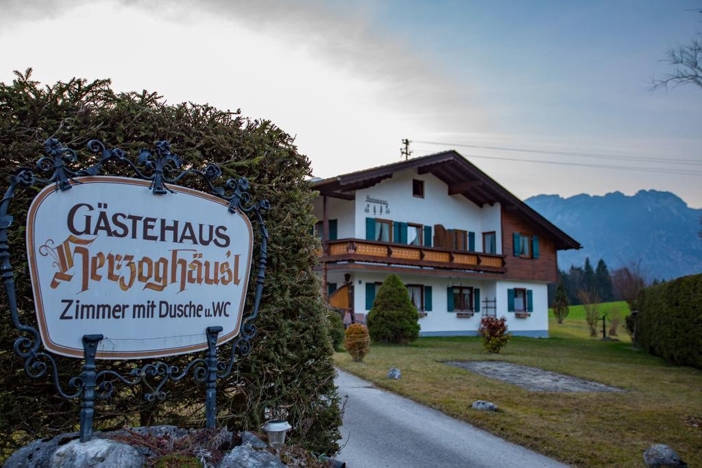 Pension Herzoghaeusel Bischofswiesen Exterior photo